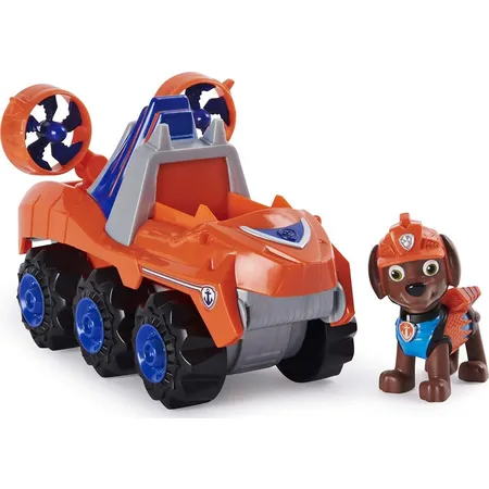Spin Master Paw Patrol - Dino Rescue Zuma mit Deluxe Fahrzeug