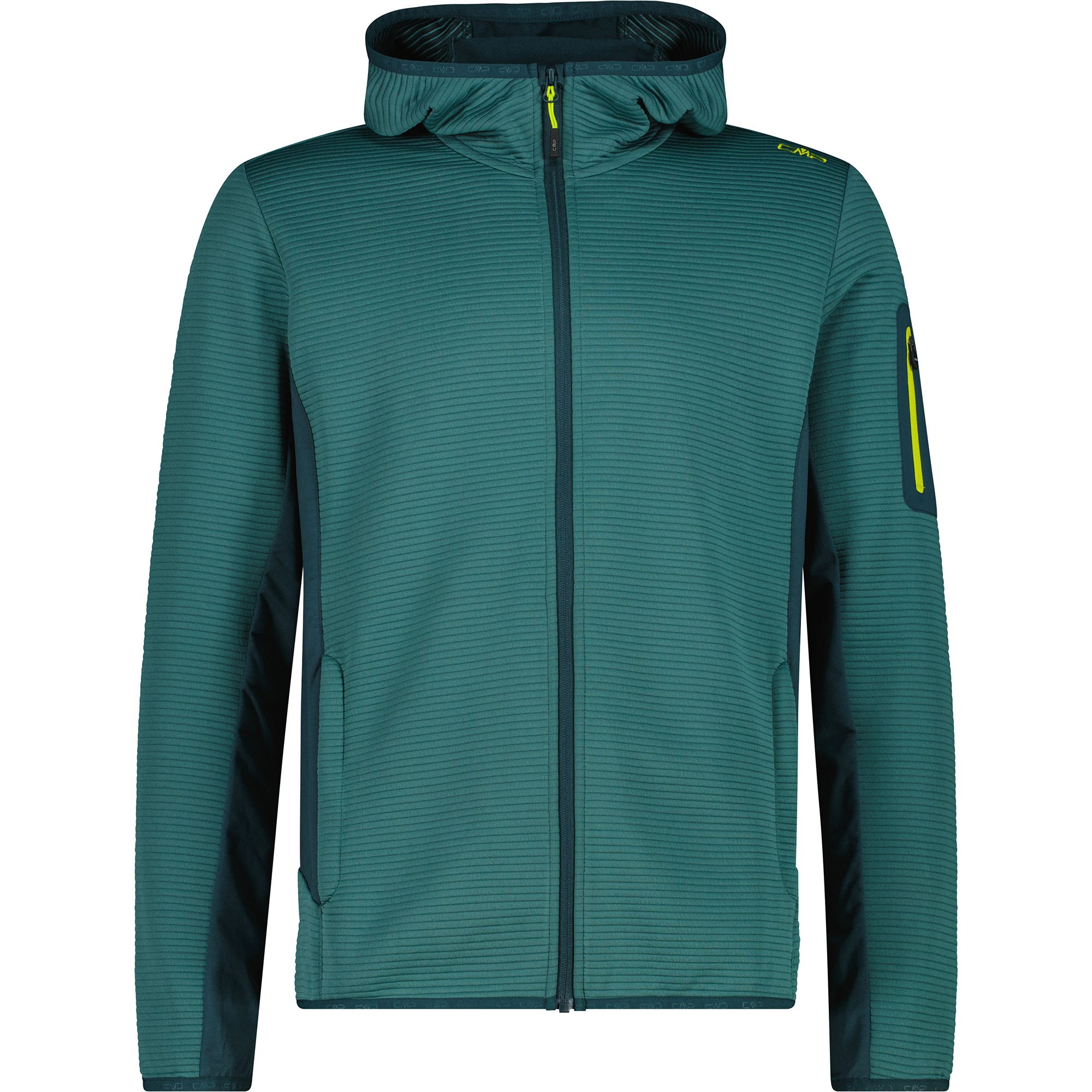 CMP Fix Hood Fleecejacke Herren lichen