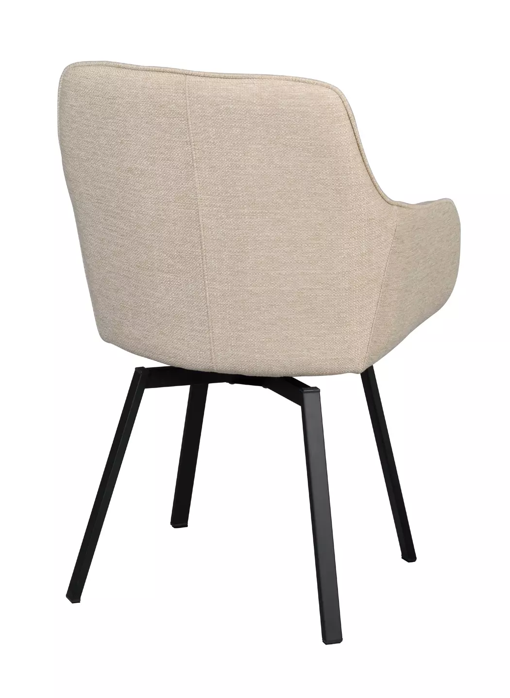 Stuhl Bezug aus Stoff in beige