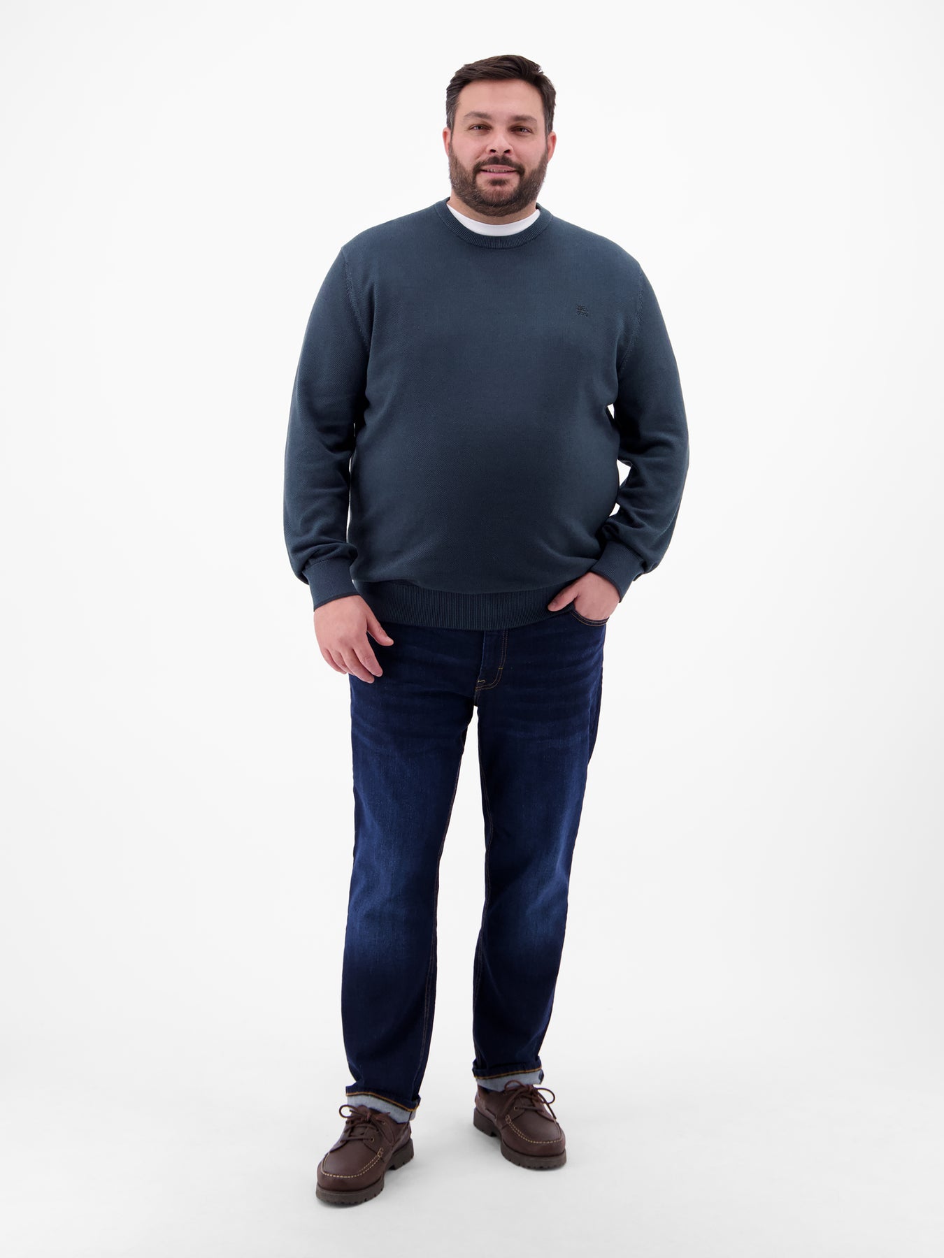 Leichter Herren Strickpullover