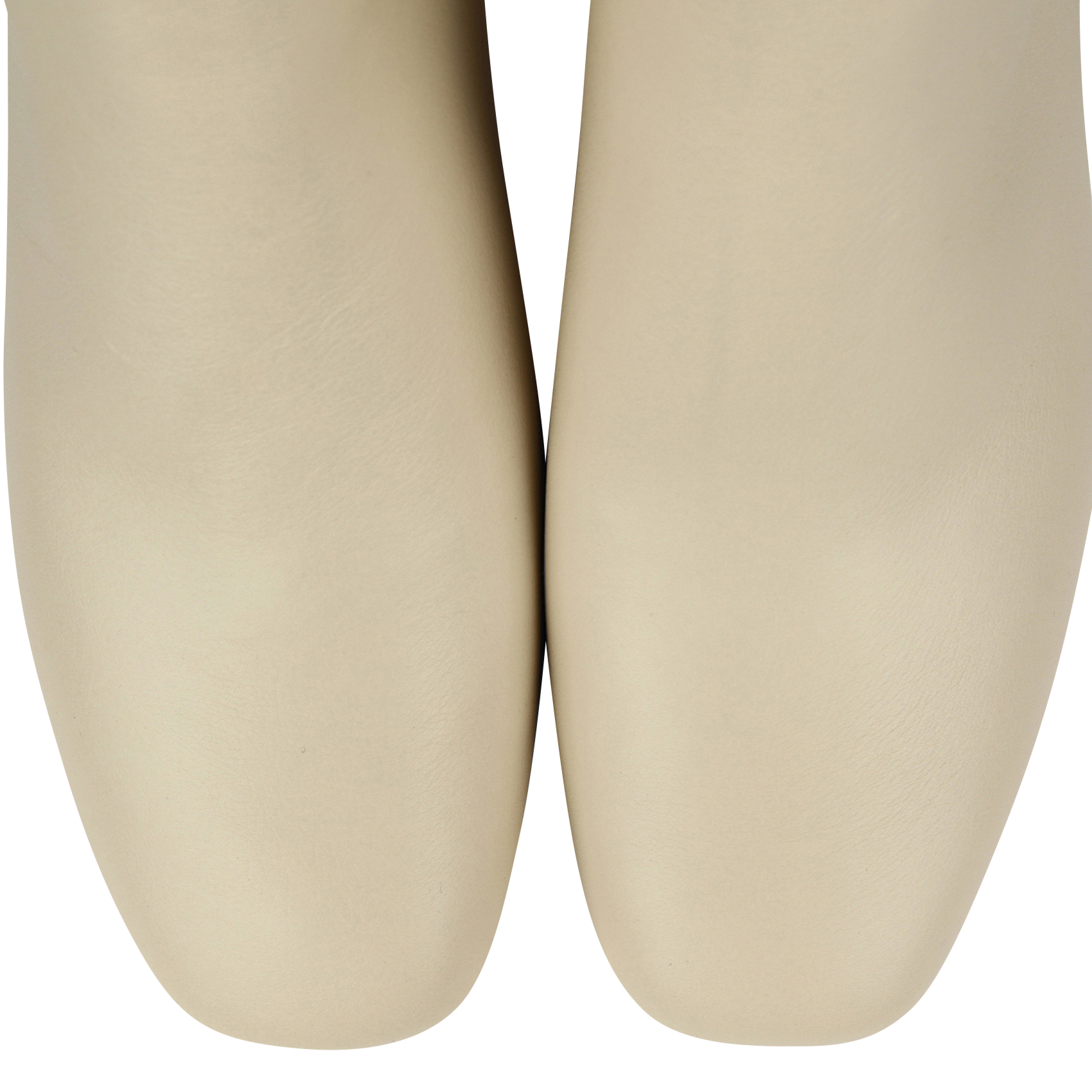MELO - Bottines à talons en cuir | Beige
