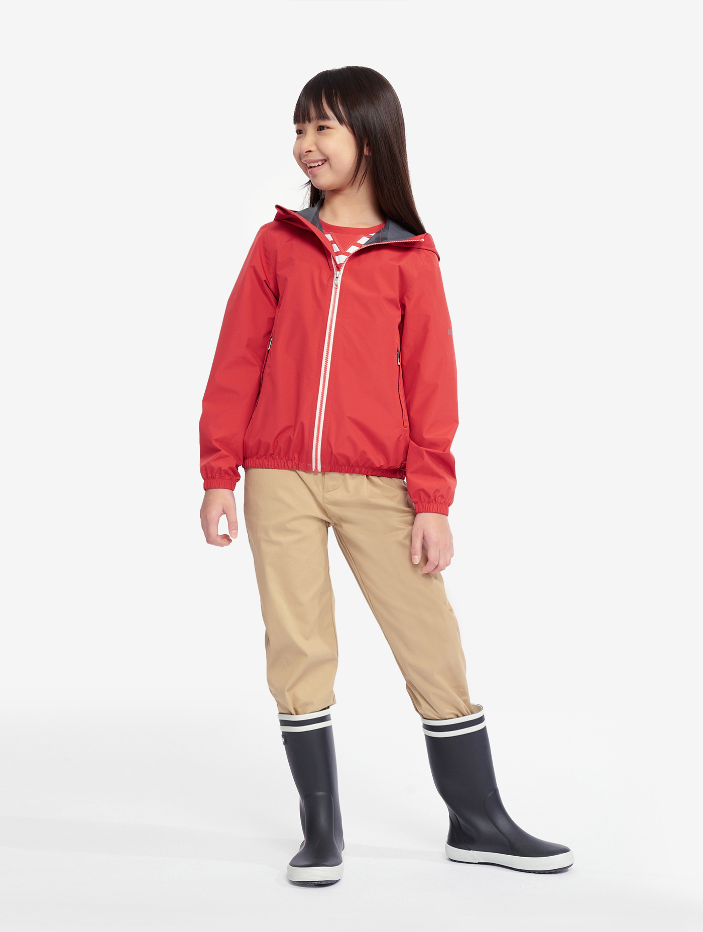 Imperméable et coupe-vent enfant MTD et UVC pliable GRENAT I