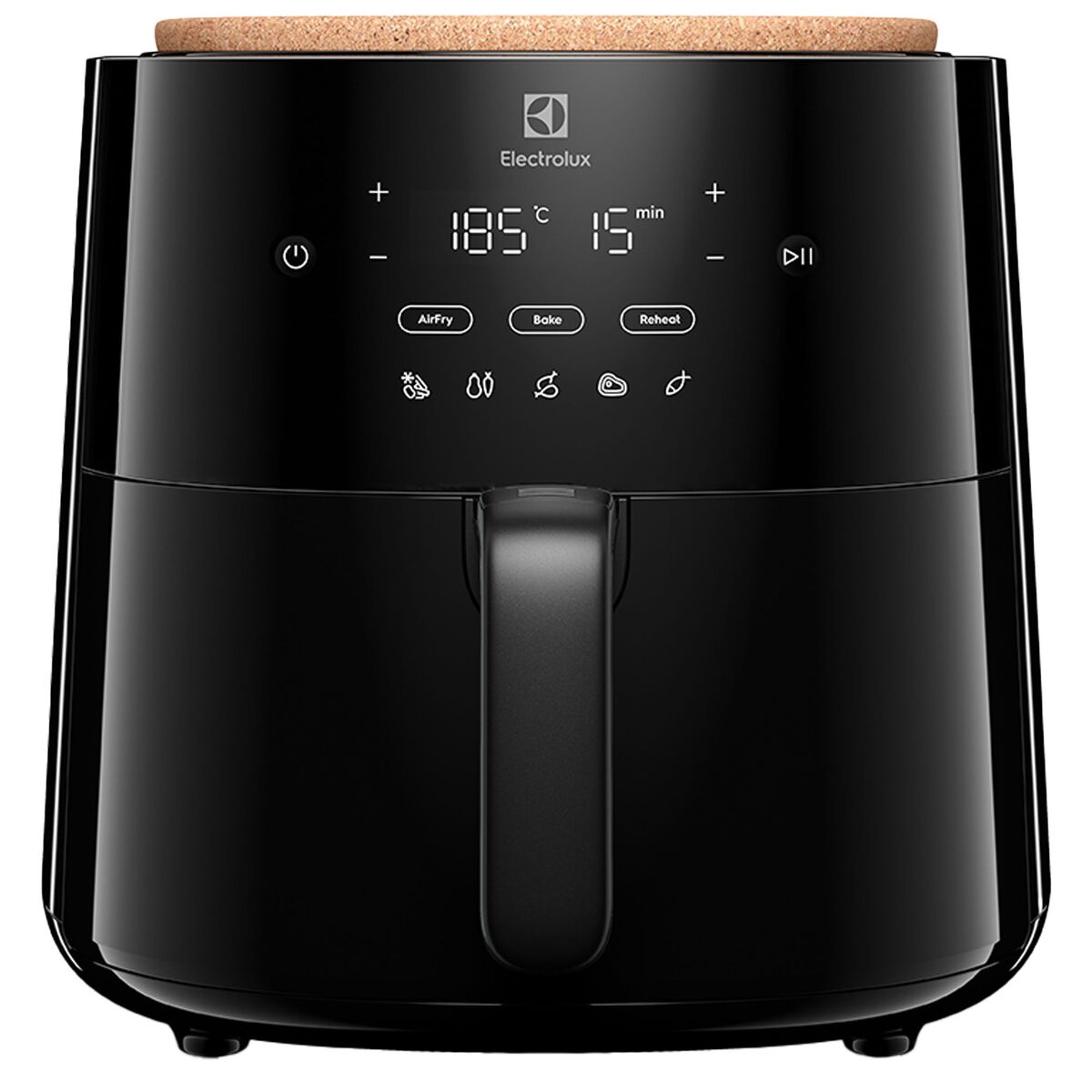 700s EAF5B airfryer 5 liter, black glossy