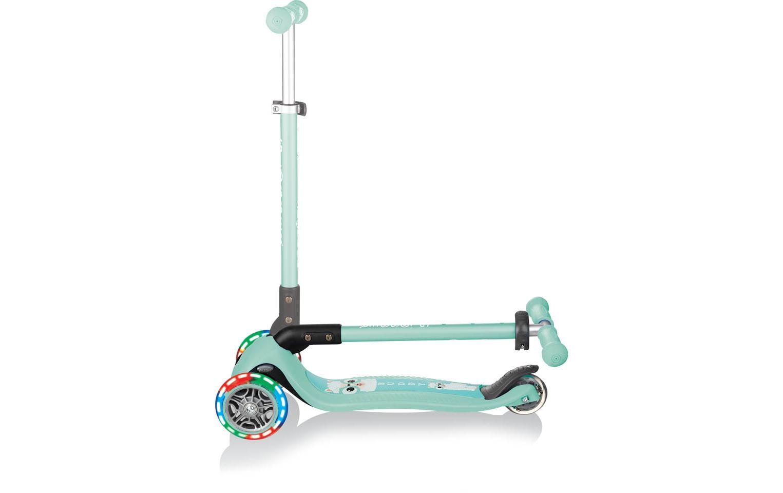 Scooter Primo Foldable Fantasy Lights MintFaltbares Kickboard