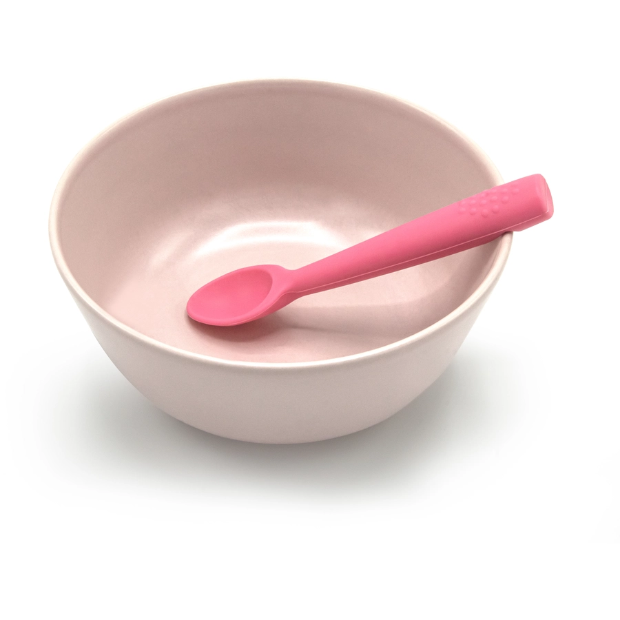 babyJem Silikonlöffel, rosa