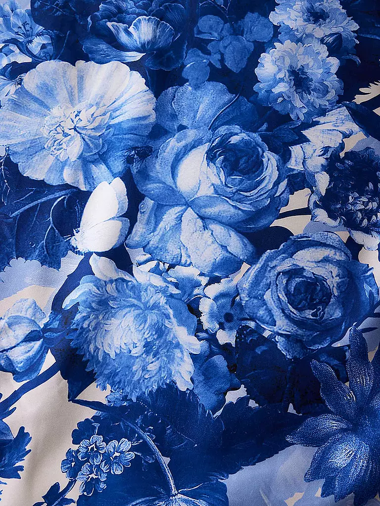 ESSENZA Satin Bettwäsche LEILA 70x90cm/140x200cm Vanilla hellblau