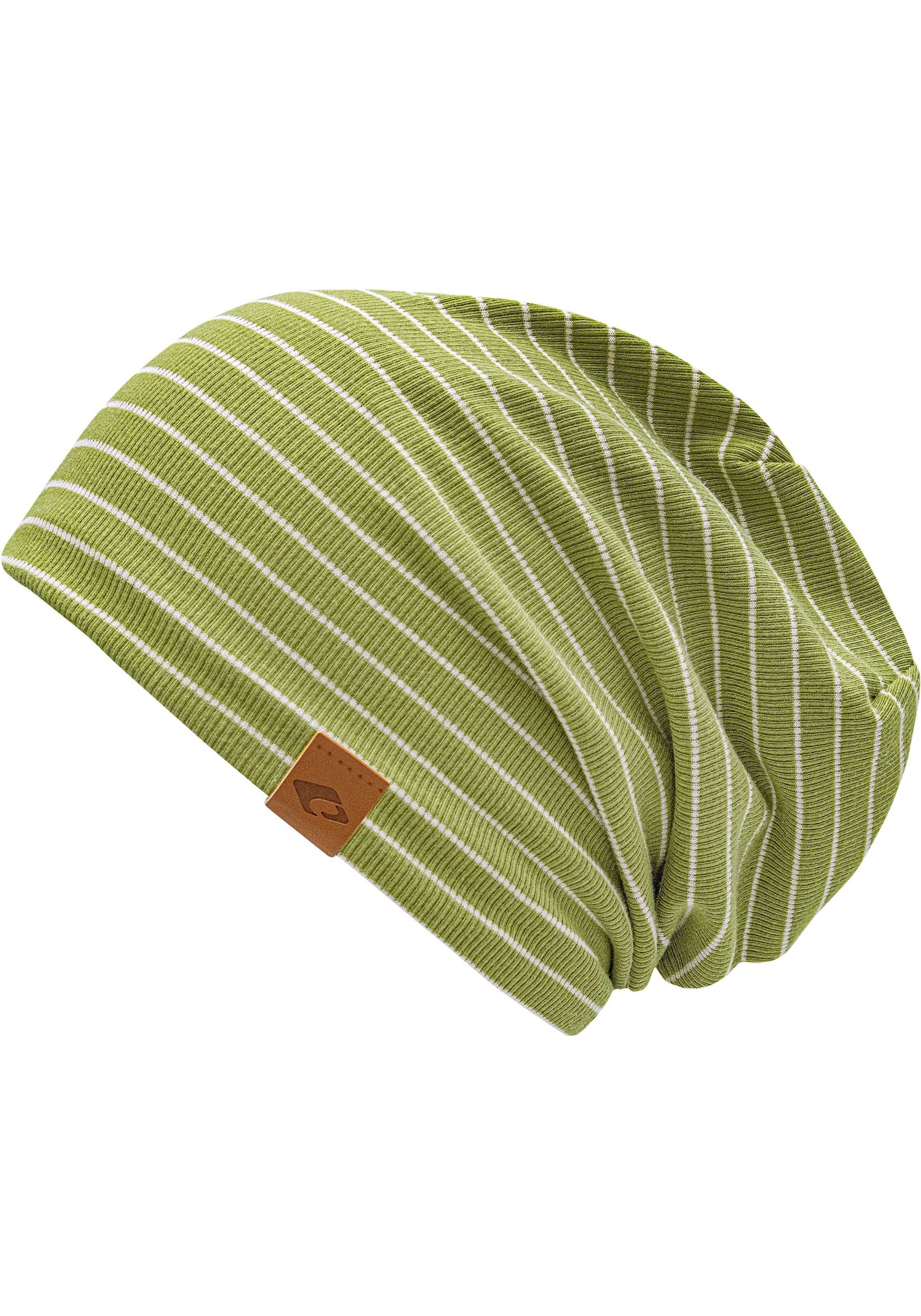 chillouts Beanie »Taipeh Hat«, mit Melange-Optik & elastischem Tragekomfort für Alltag