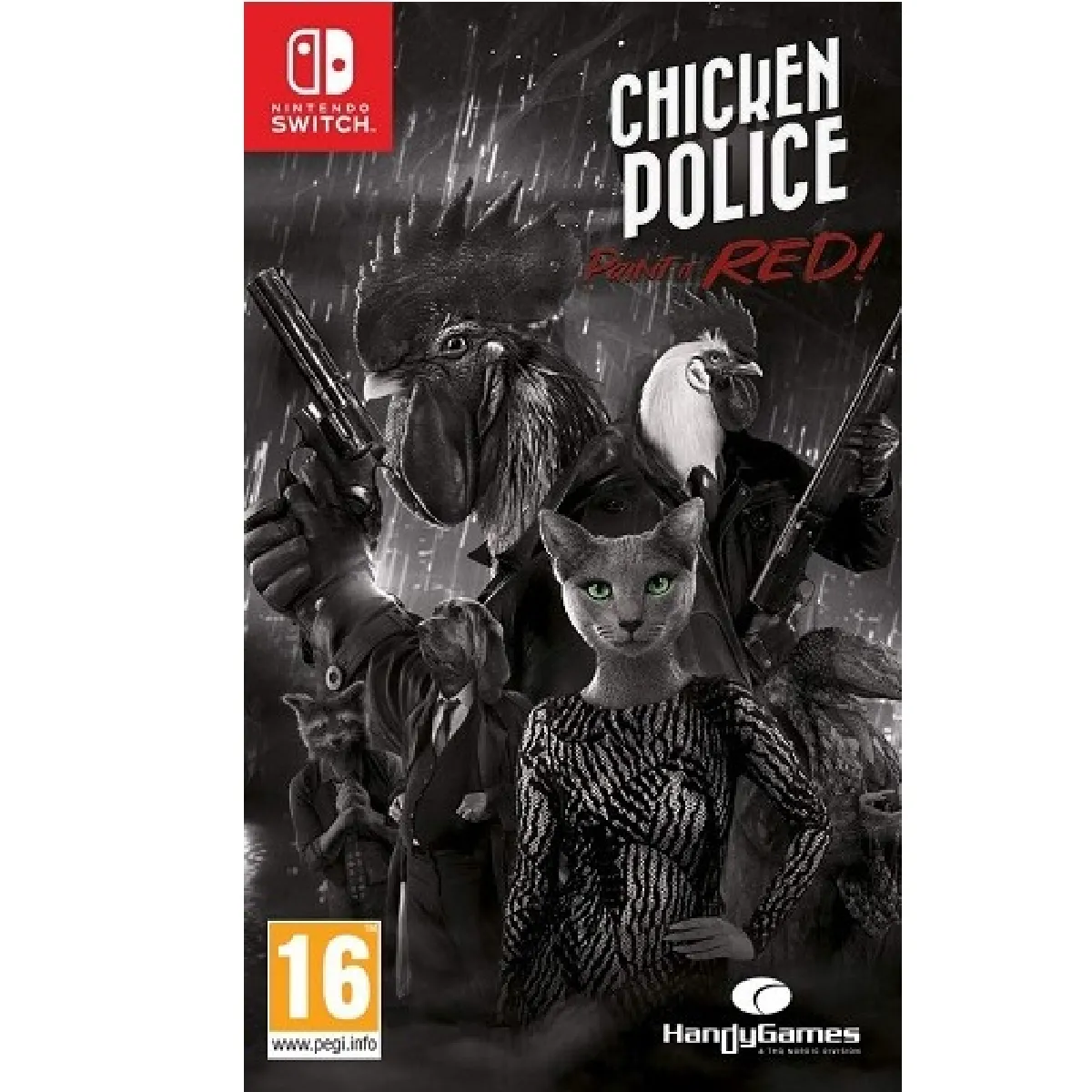 Premium Chicken Police Paint it Red!
