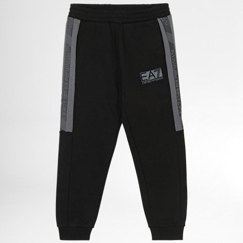 Pantalon Jogging A Bandes Enfant 6LBP57-BJEXZ Noir