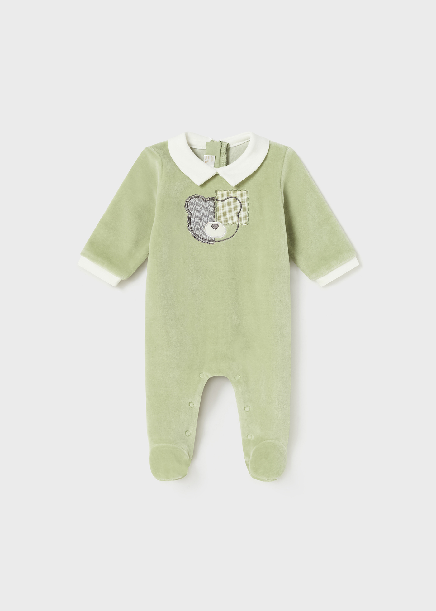 pijamas Better Cotton para recém-nascidos que soltam pelos