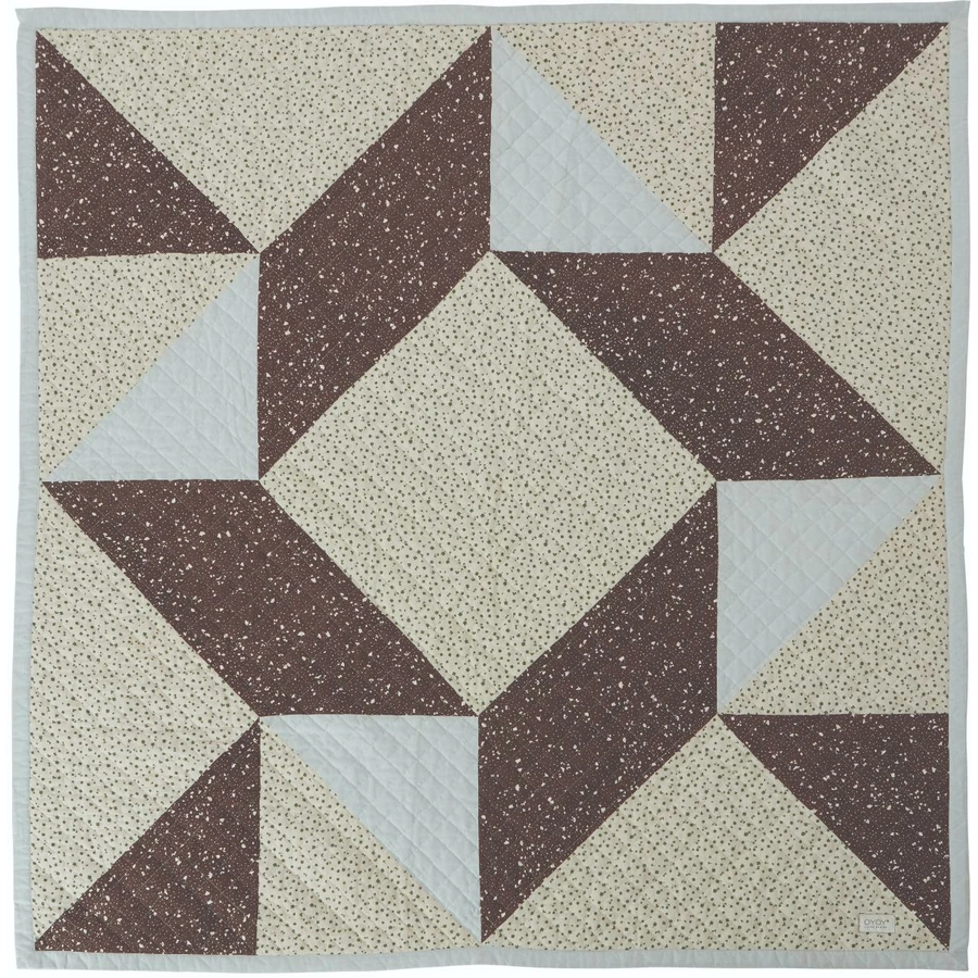 OYOY Decke Quilted Aya Blanket multi