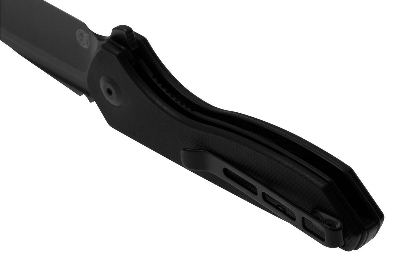Civivi ExOne C23036-1 Blackwashed Nitro-V, Black G10 zakmes, Brian Brown design