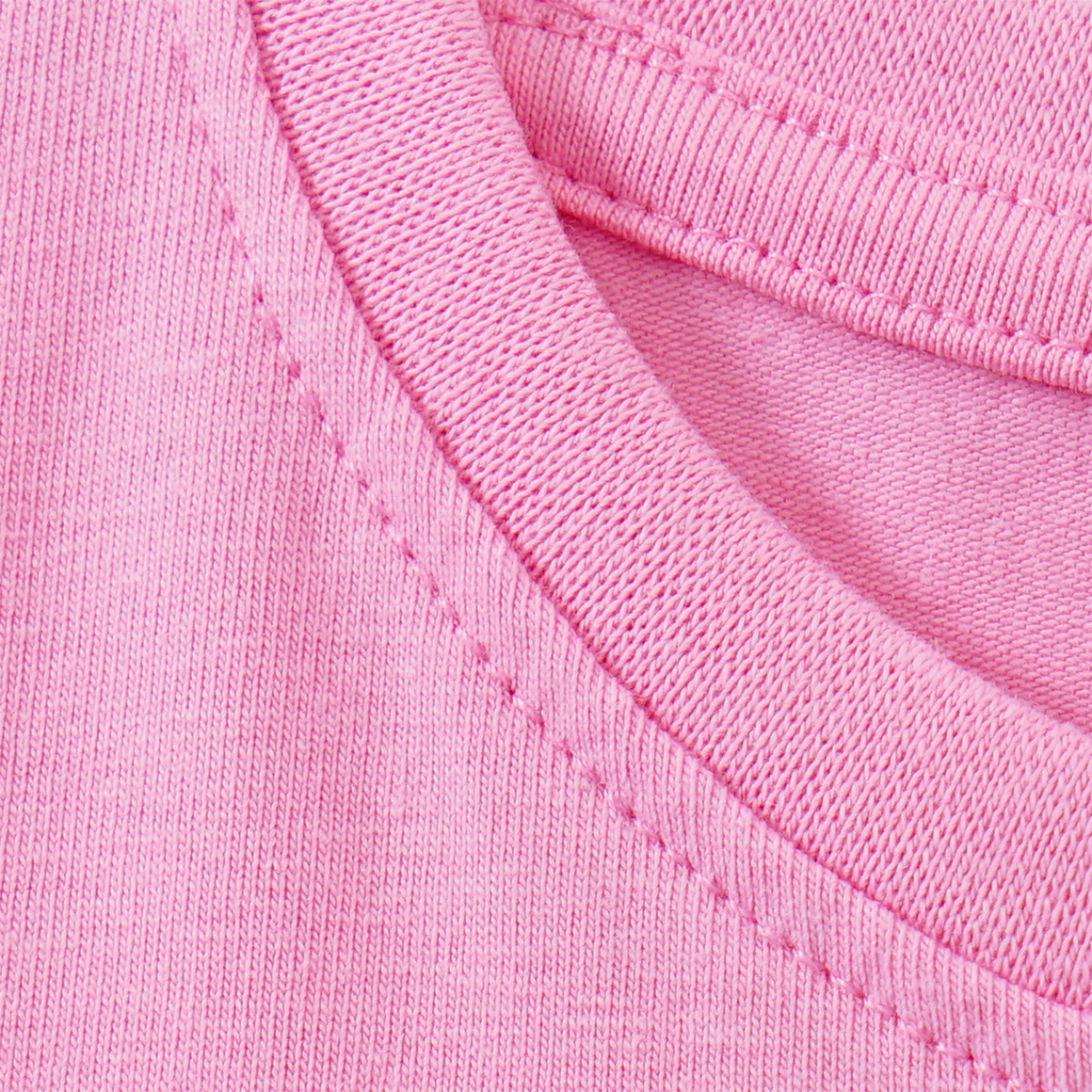 Yigga Mädchen T-Shirt mit Puff-Print rosa