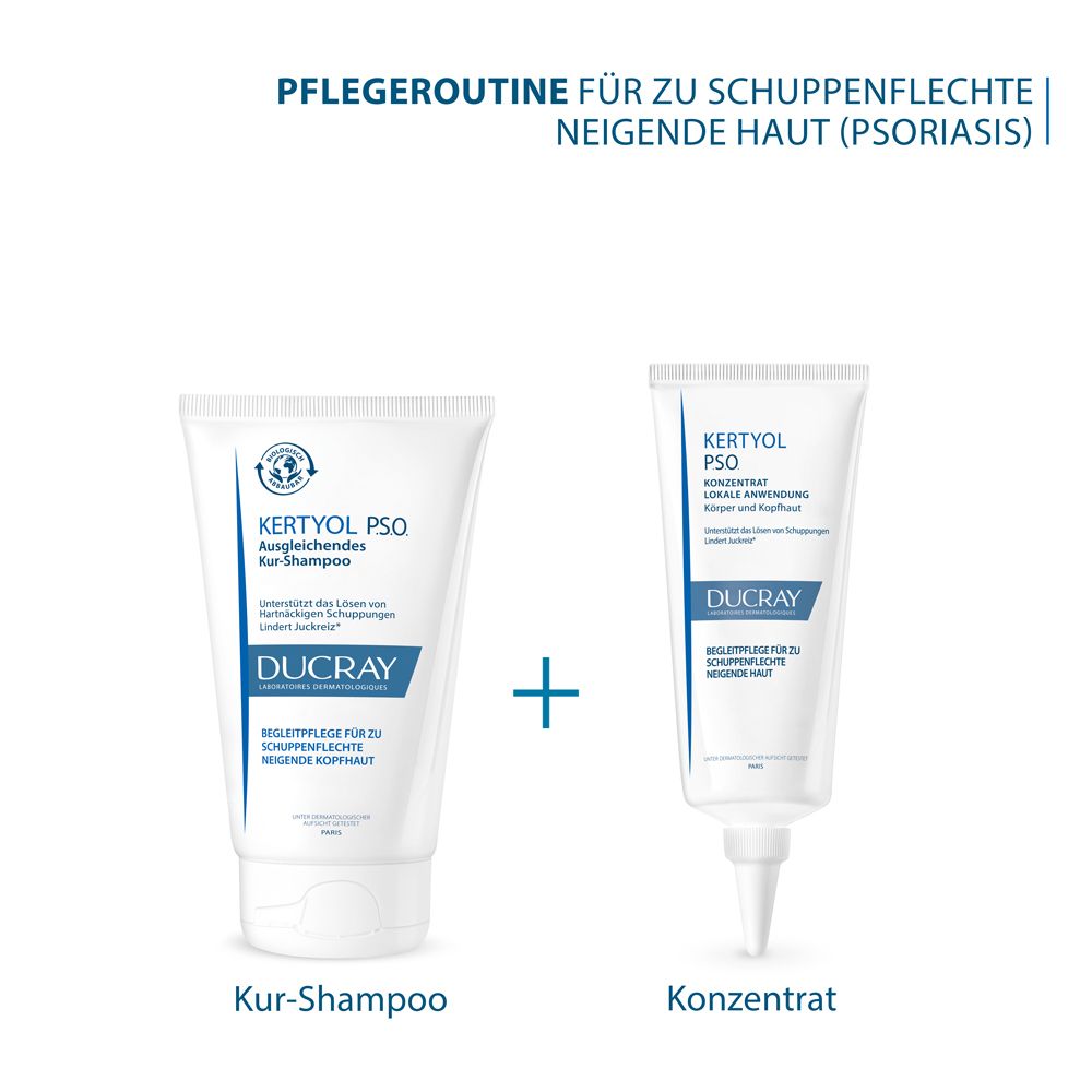 DUCRAY KERTYOL P.S.O. Kur-Shampoo - Anti-Schuppen-Shampoo bei Psoriasis