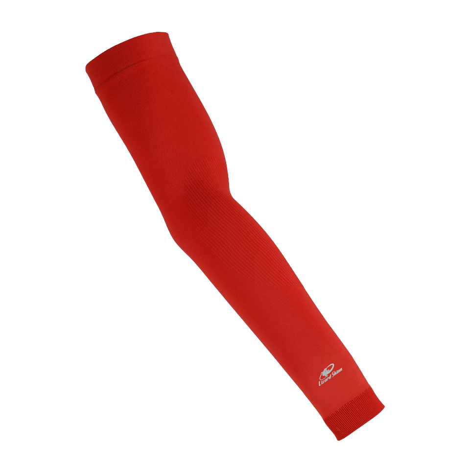 Lizard Skins Knit Arm Sleeve - Crimson Red - L/XL
