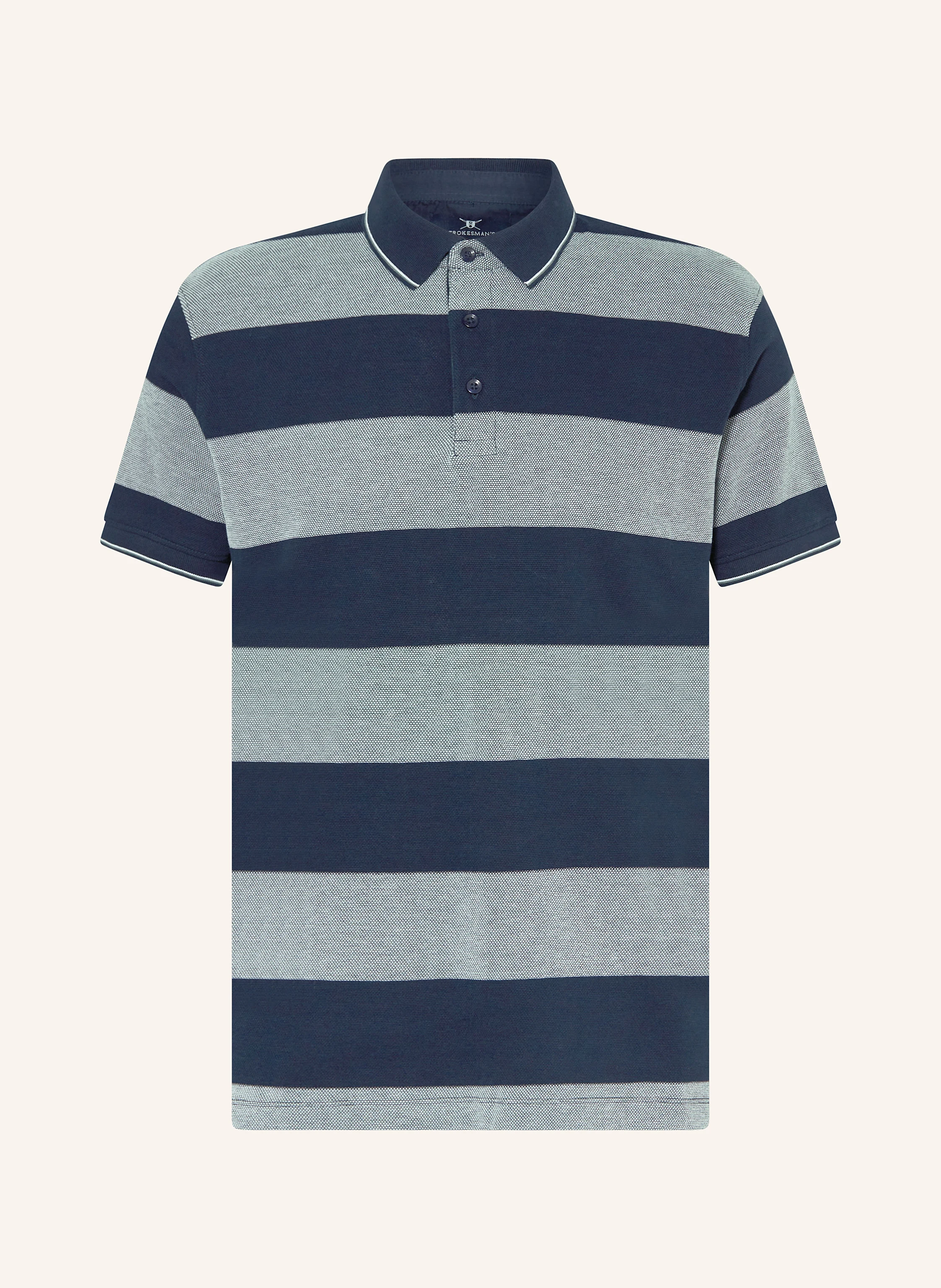 STROKESMAN'S Piqué-Poloshirt