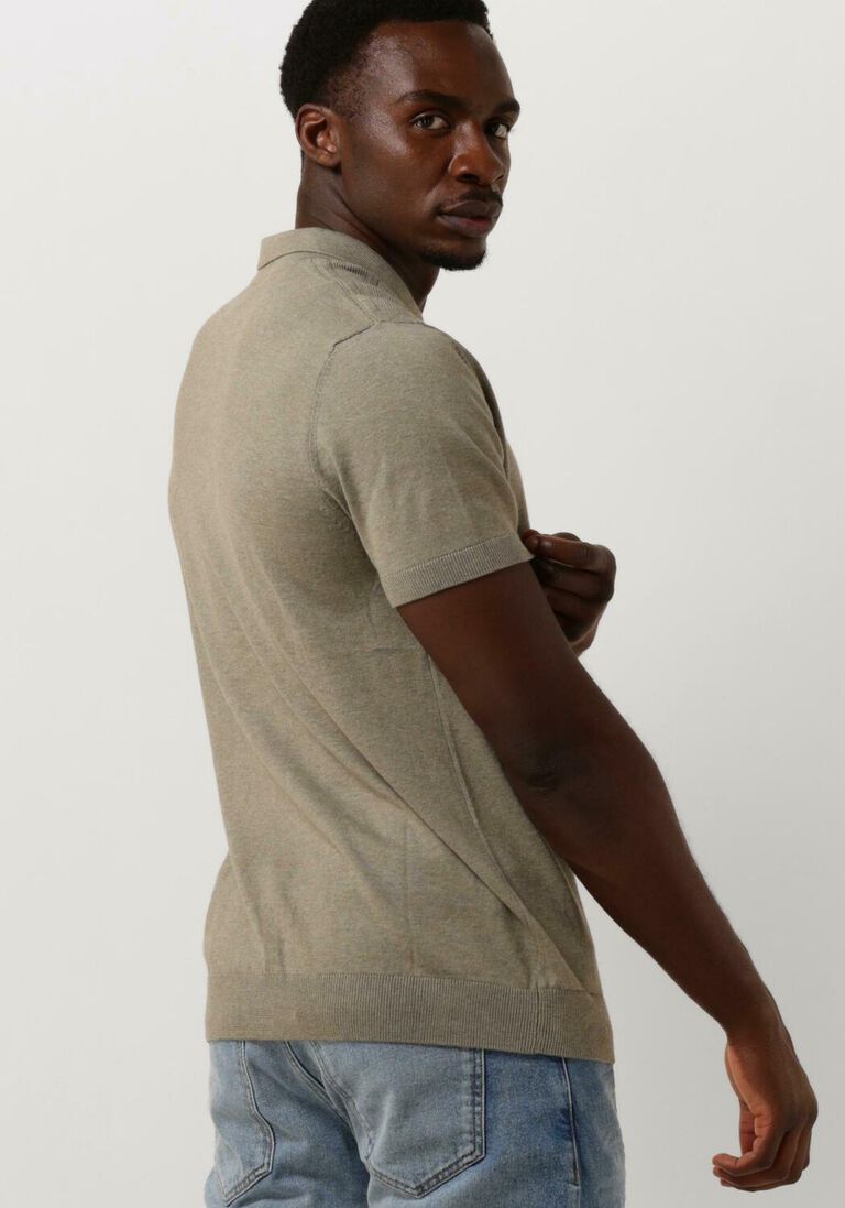 SELECTED HOMME groene selected homme polo slhberg ss knit polo noos