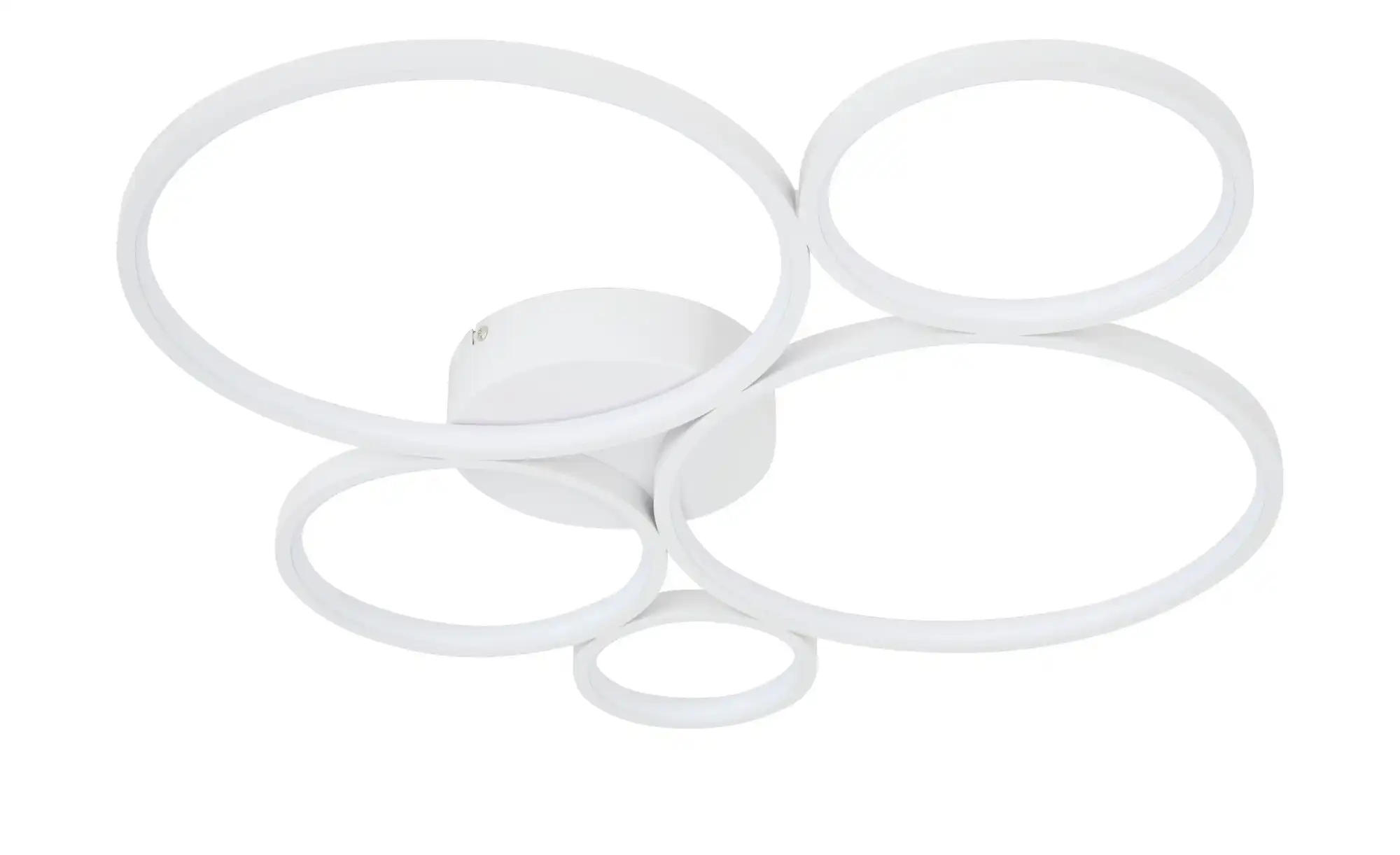Trio LED-Deckenleuchte, Kreise, weiß