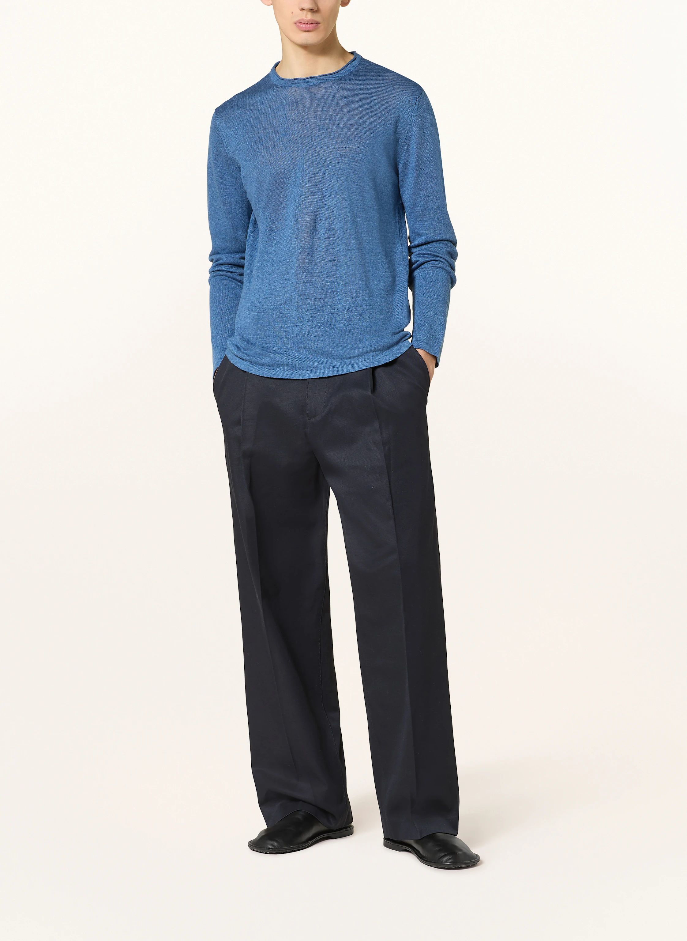 roberto collina Leinenpullover