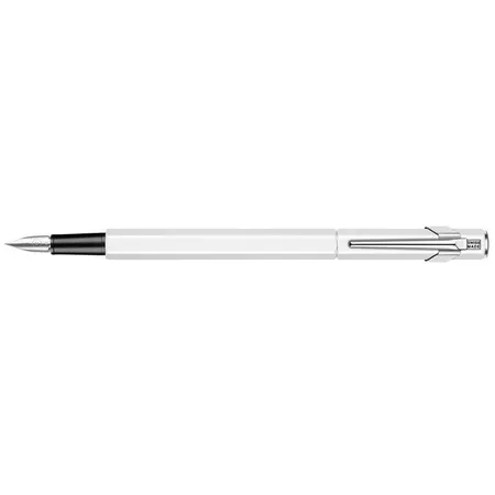 Caran d'Ache Füllfederhalter 849 weiß, Feder EF