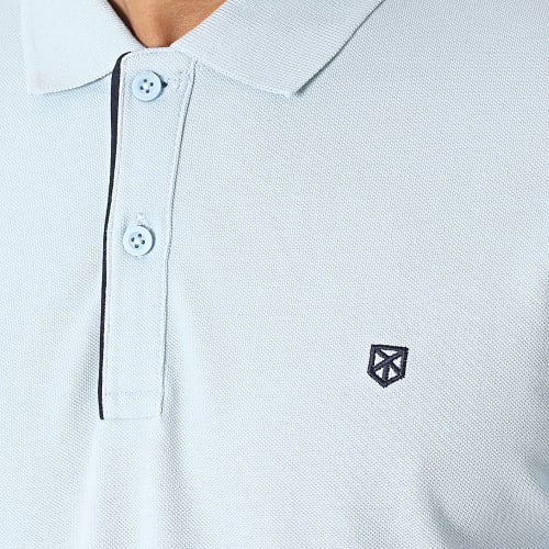 Polo Manches Courtes Sainz Bleu Clair