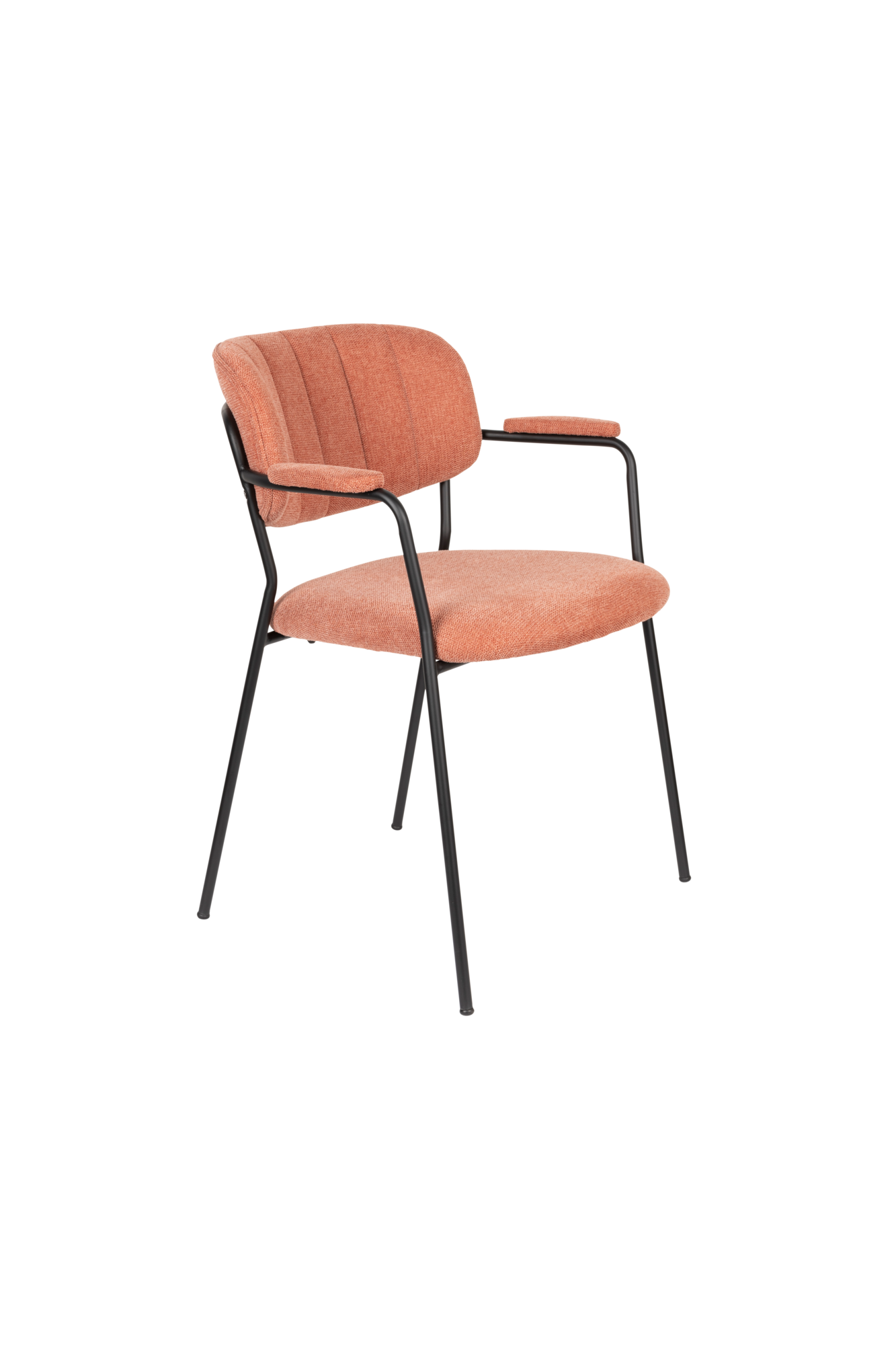 CHAIR JOLIEN BLACK/PINK FR