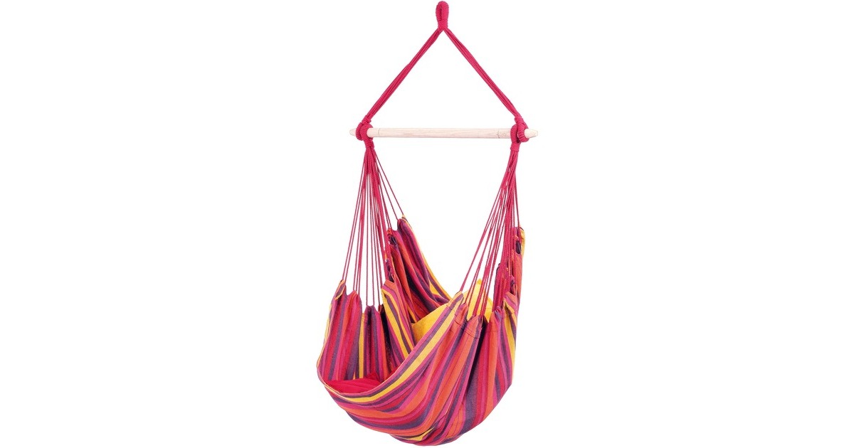 AmazonasRelax Volcano hangstoel  (Rood/paars)