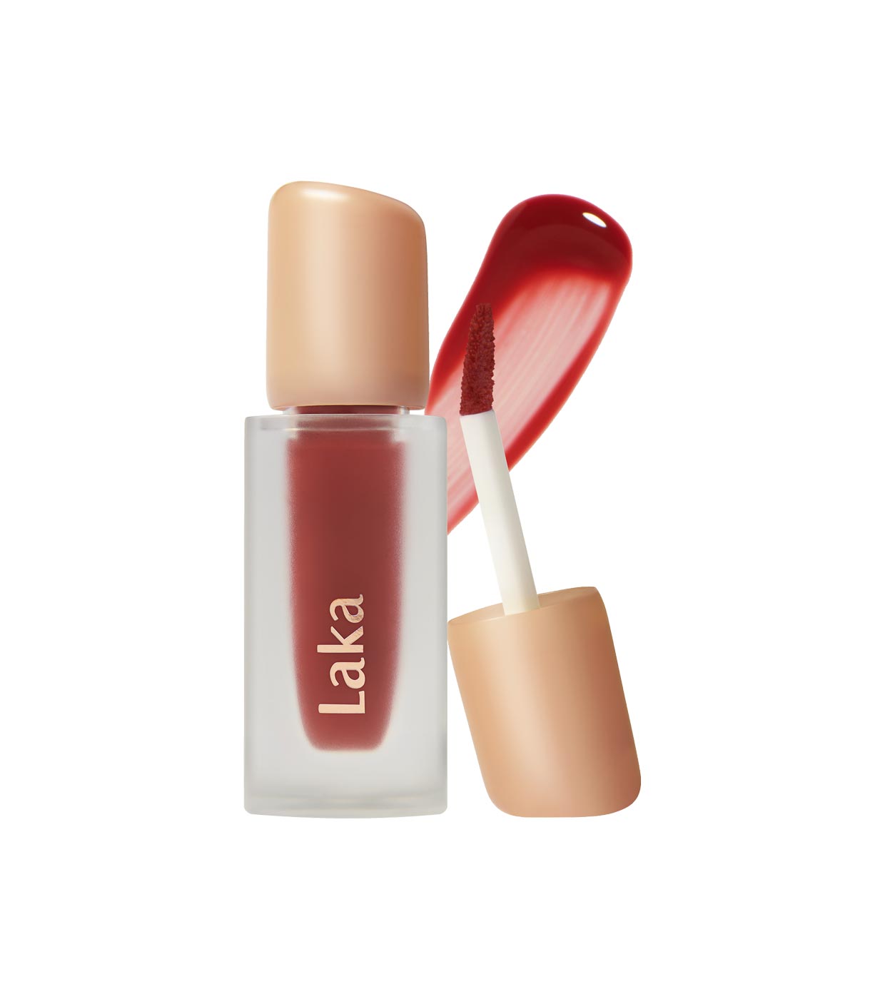 Laka - Hidratante Lip Gloss Tint Fruity Glam Tint - 104: Cherry