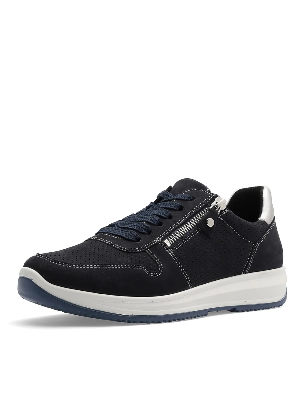 Sneaker Osaka blau silber