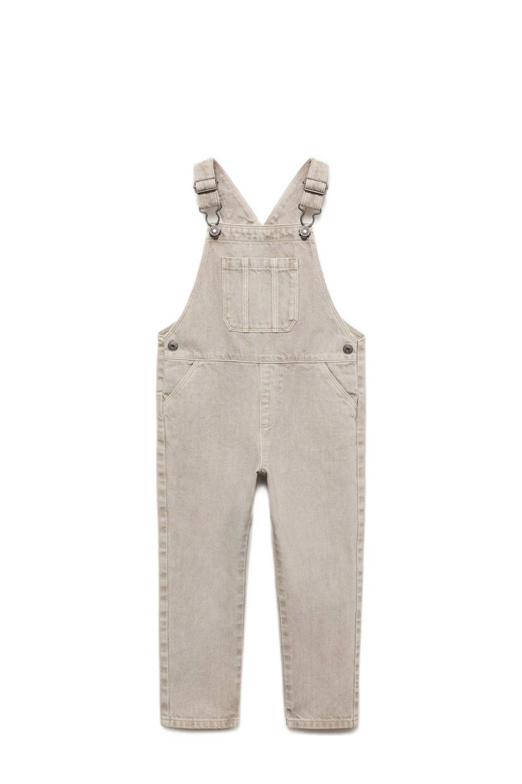 Mango Kids tuinbroek grijs