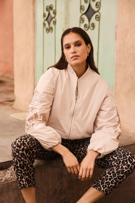 C&S The Label ecru dames jas