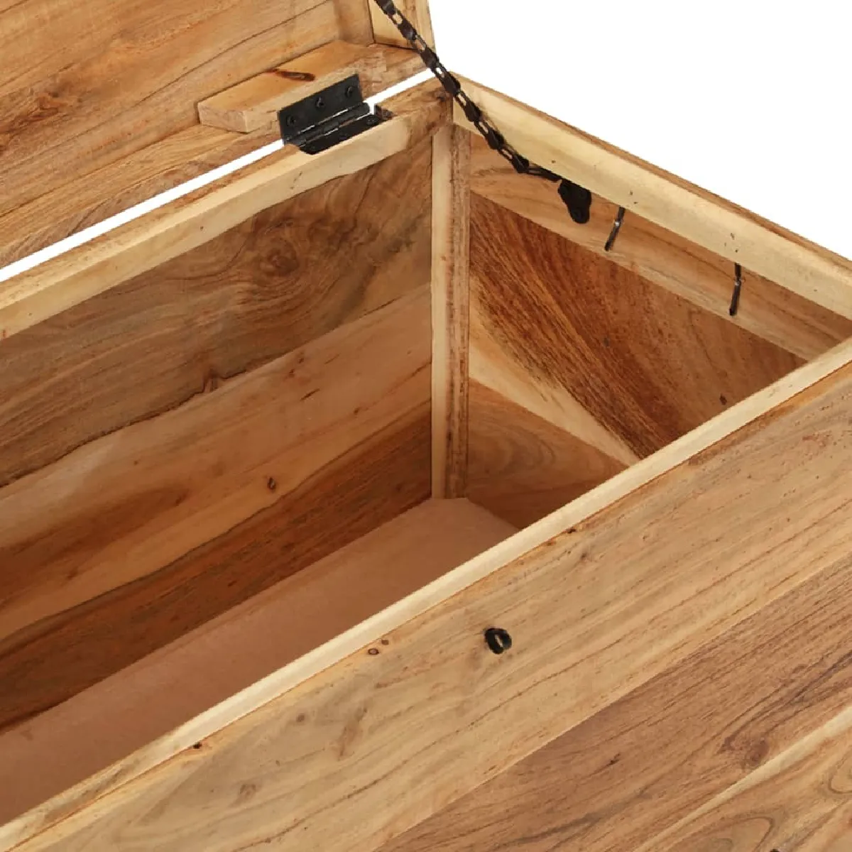 vidaXL Coffre Bois d'acacia solide