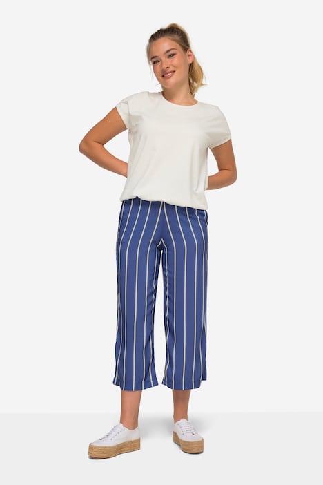 Hose, gerades Bein, teilelastischer Bund, OEKO-TEX