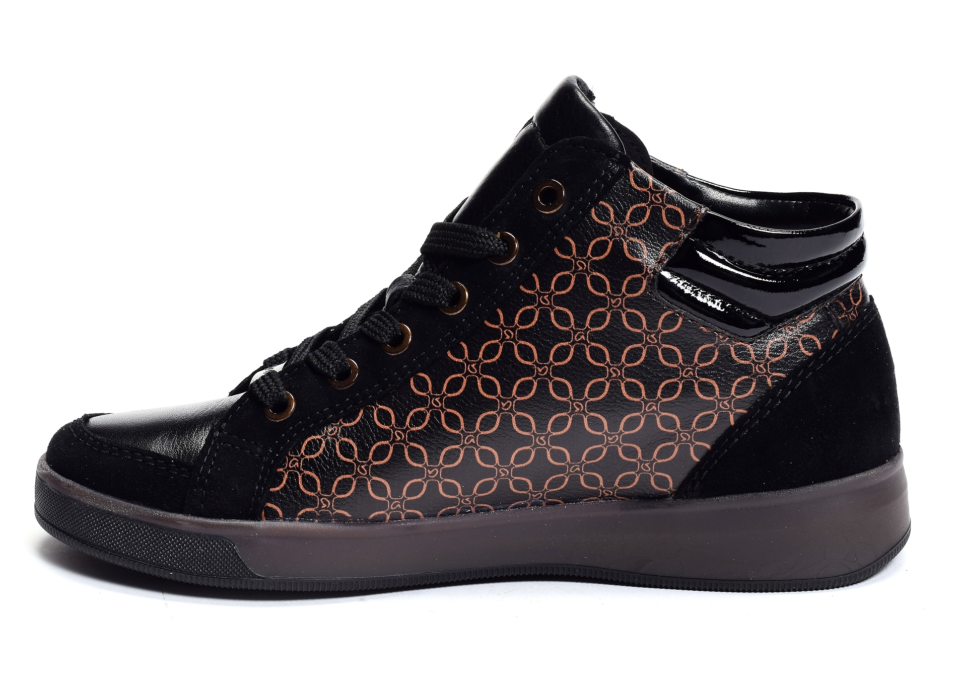 Rom st noir marron
