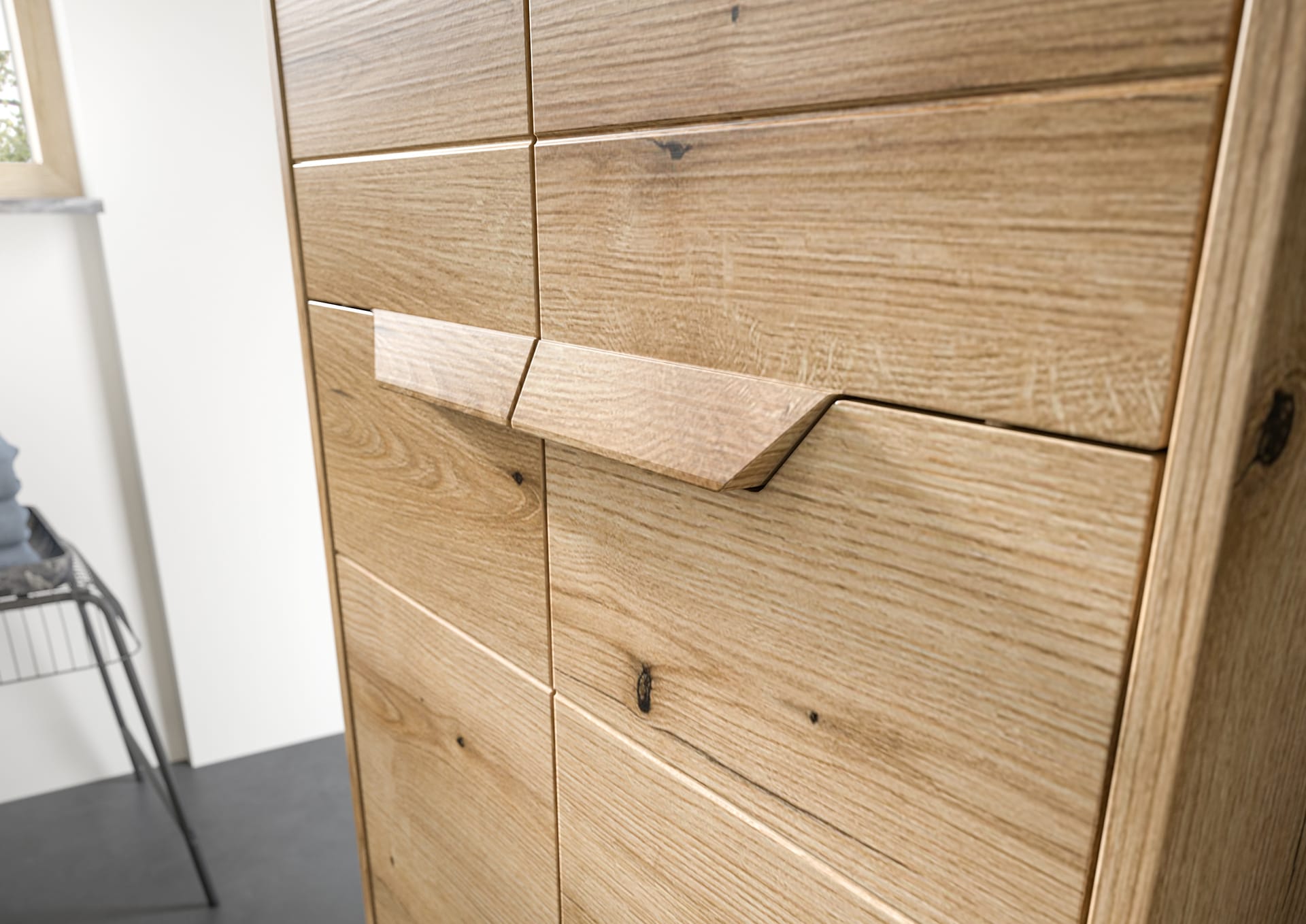 Bad-Hochschrank ZENO braun 164cm