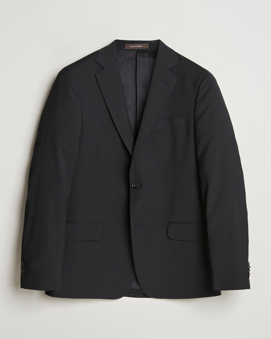 Oscar Jacobson Edmund Blazer Black