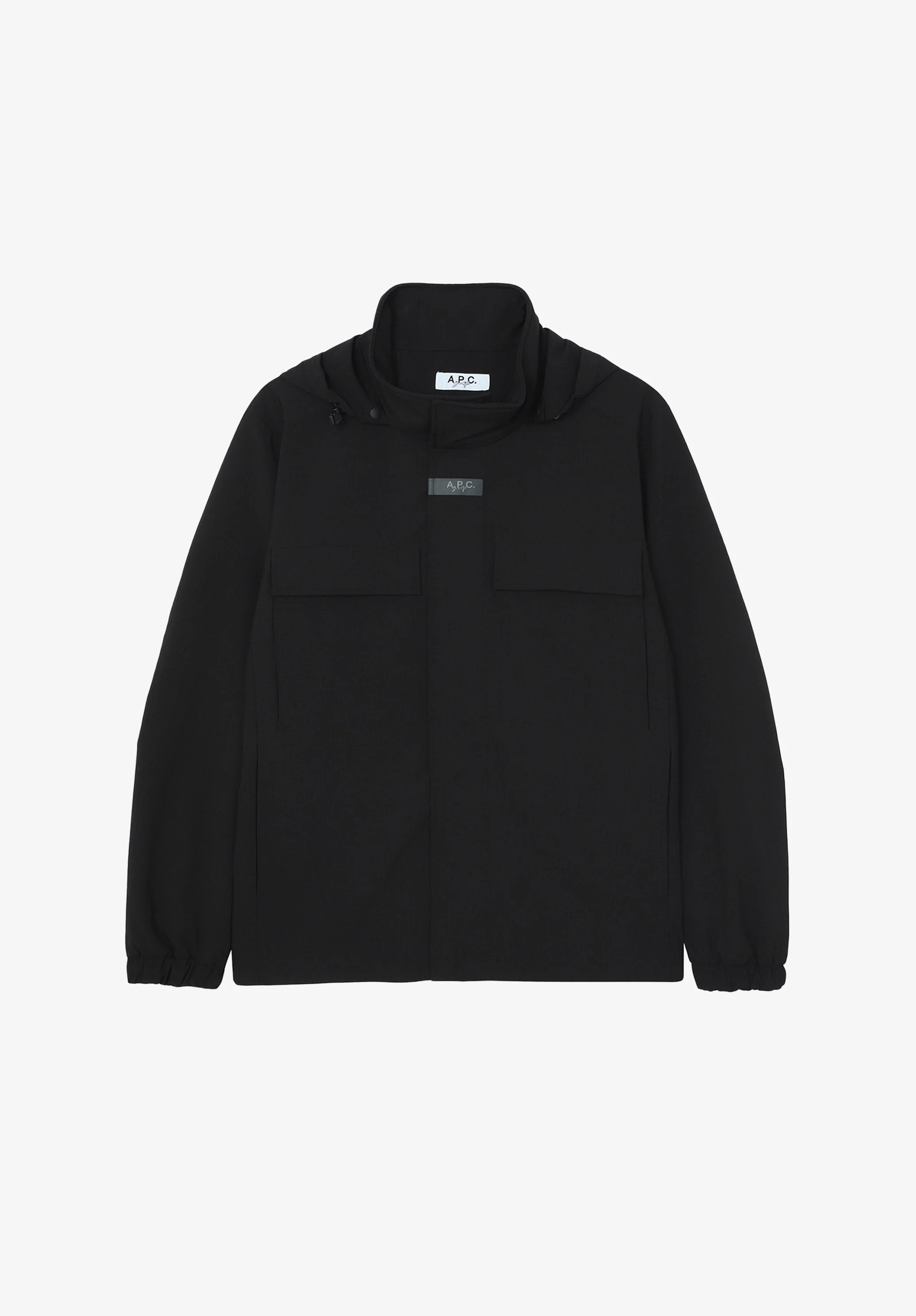 Veste imperméable. - Noir