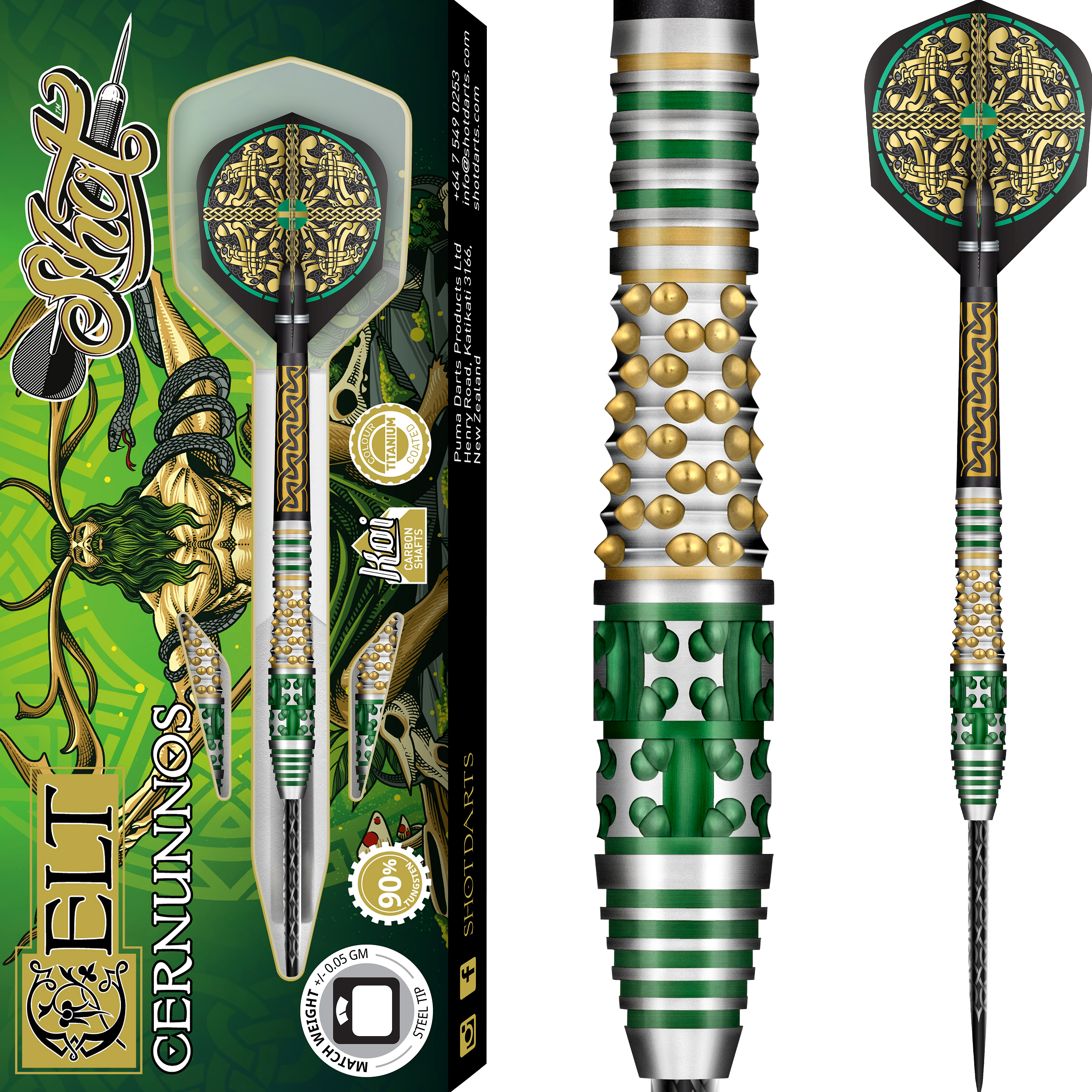 Shot - Celt Cernunnos - Steeldart