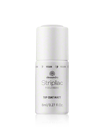 Alessandro Striplac Peel or Soak Top Coat Matt 8ml