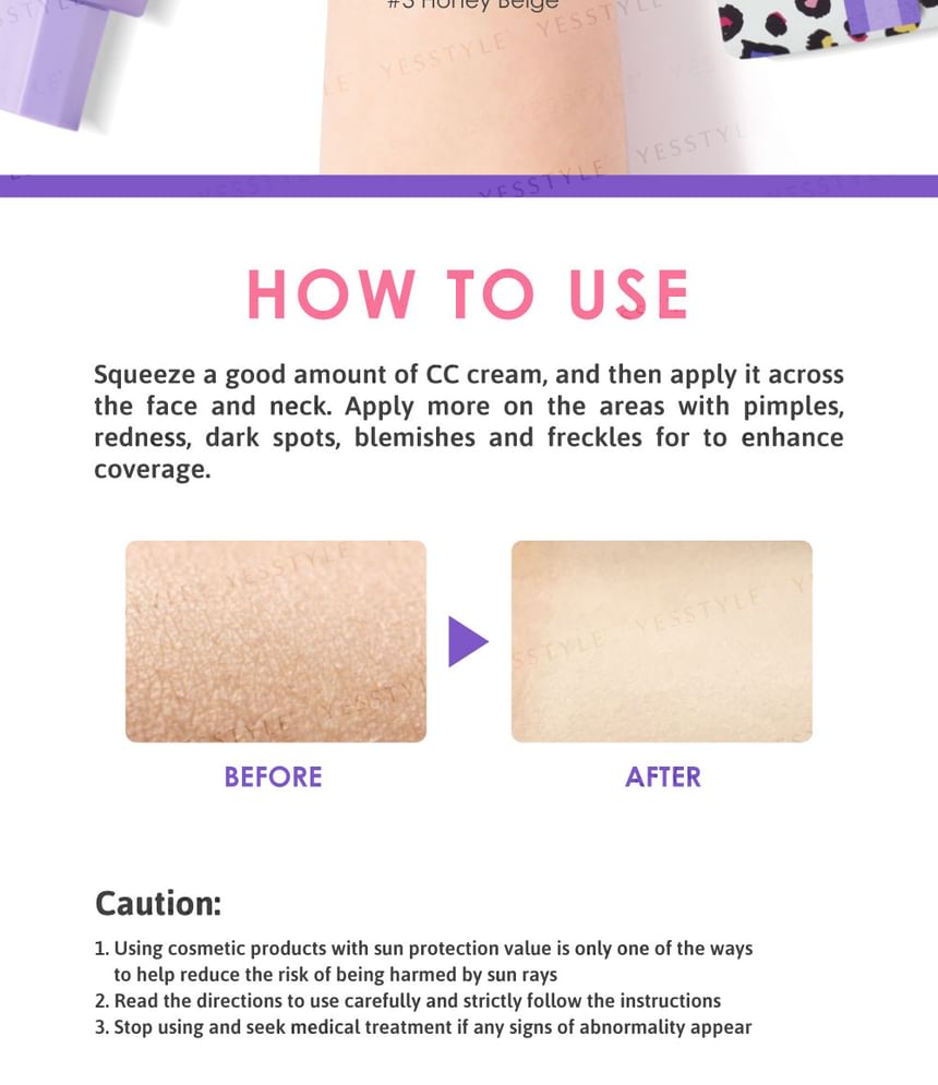 Cathy Doll - CC Cream Speed Cover SPF 50 PA+++