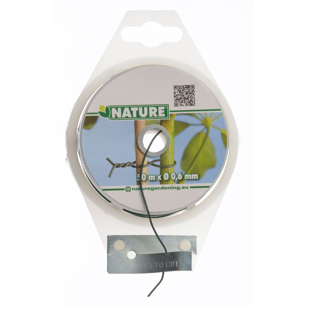 Nature Binddraad Geplastificeerd - Touw en Bindmaterialen - 14x8.5x13 cm - 5000 cm