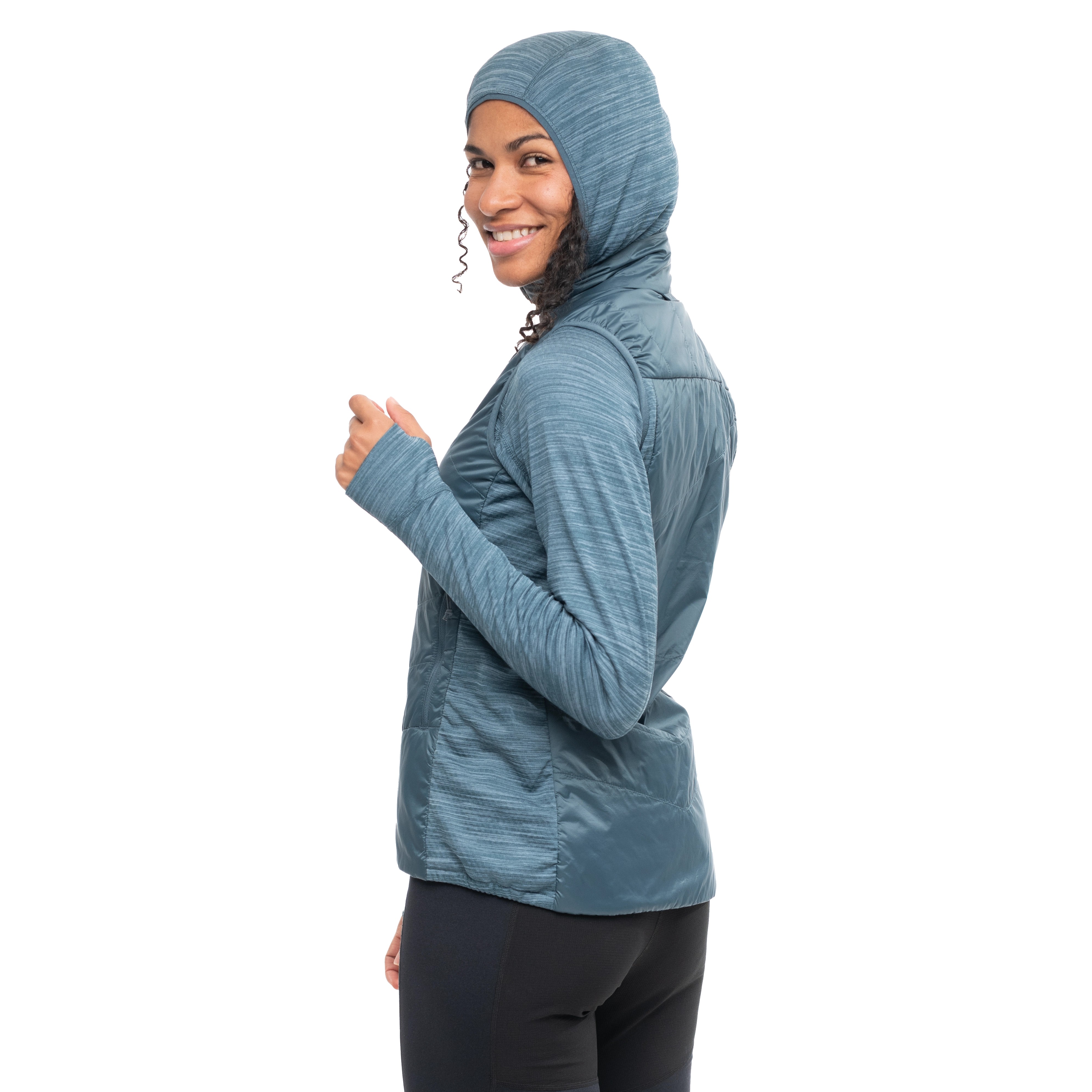 Rabot Insulated Hybrid Vest Women Orion Blue