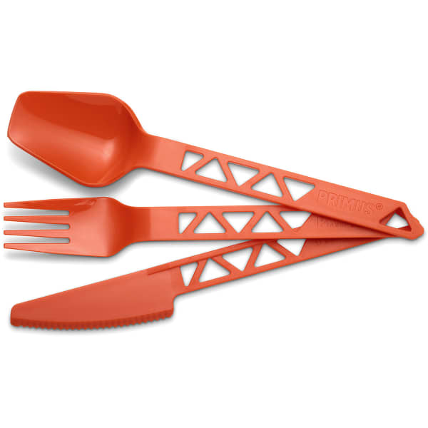 Couvert randonnée PRIMUS LIGHTWEIGHT TRAILCUTLERY TRITAN . TANGERINE