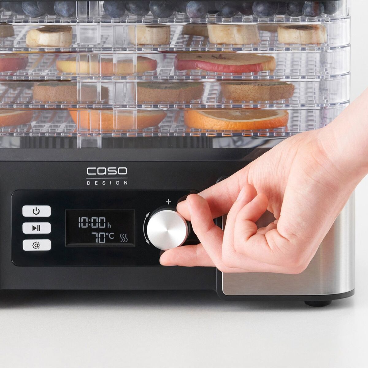 Dehydrator DH 450 med 5 brett