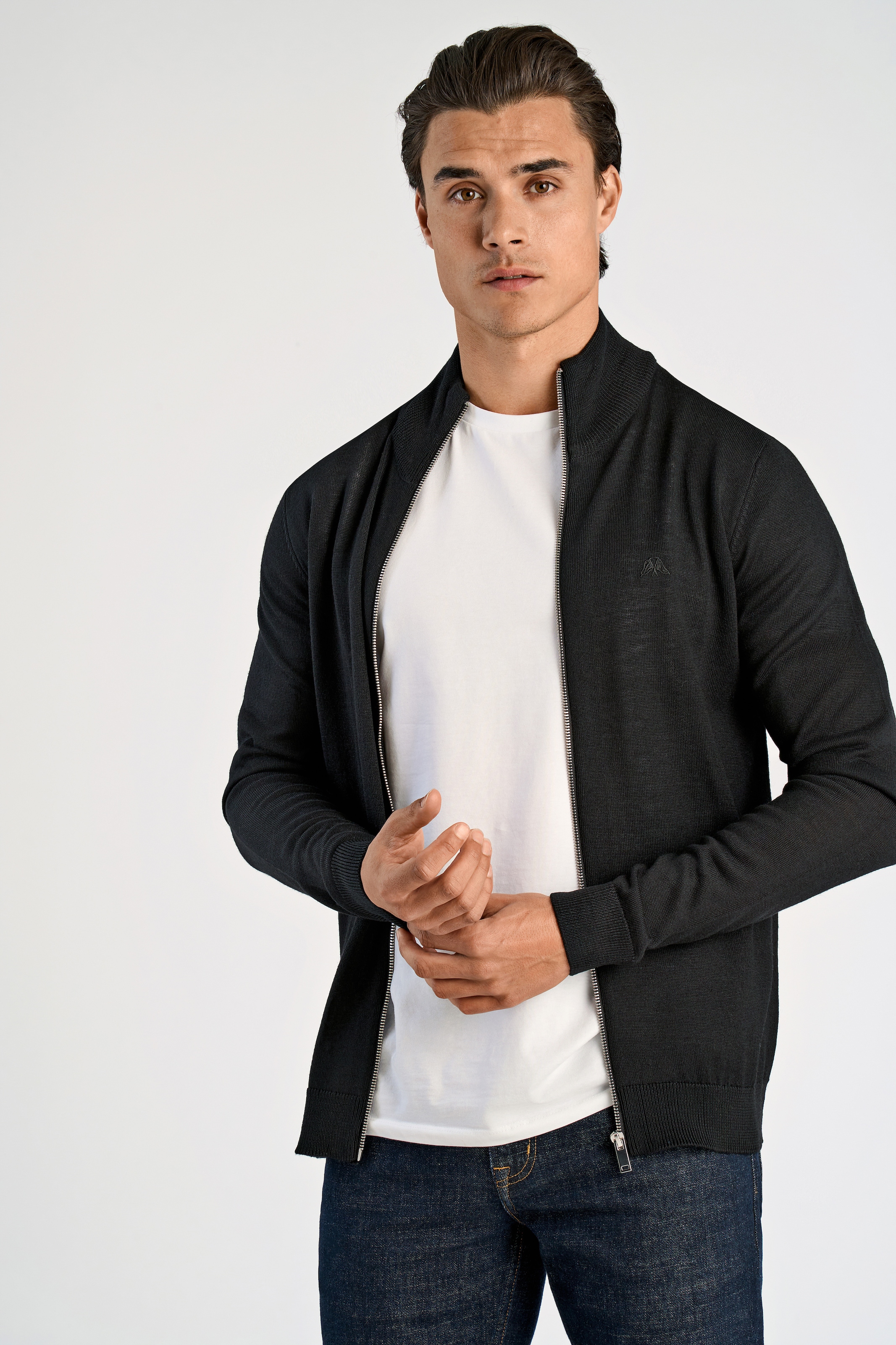 LINDBERGH Strickjacke , mit Stehkragen