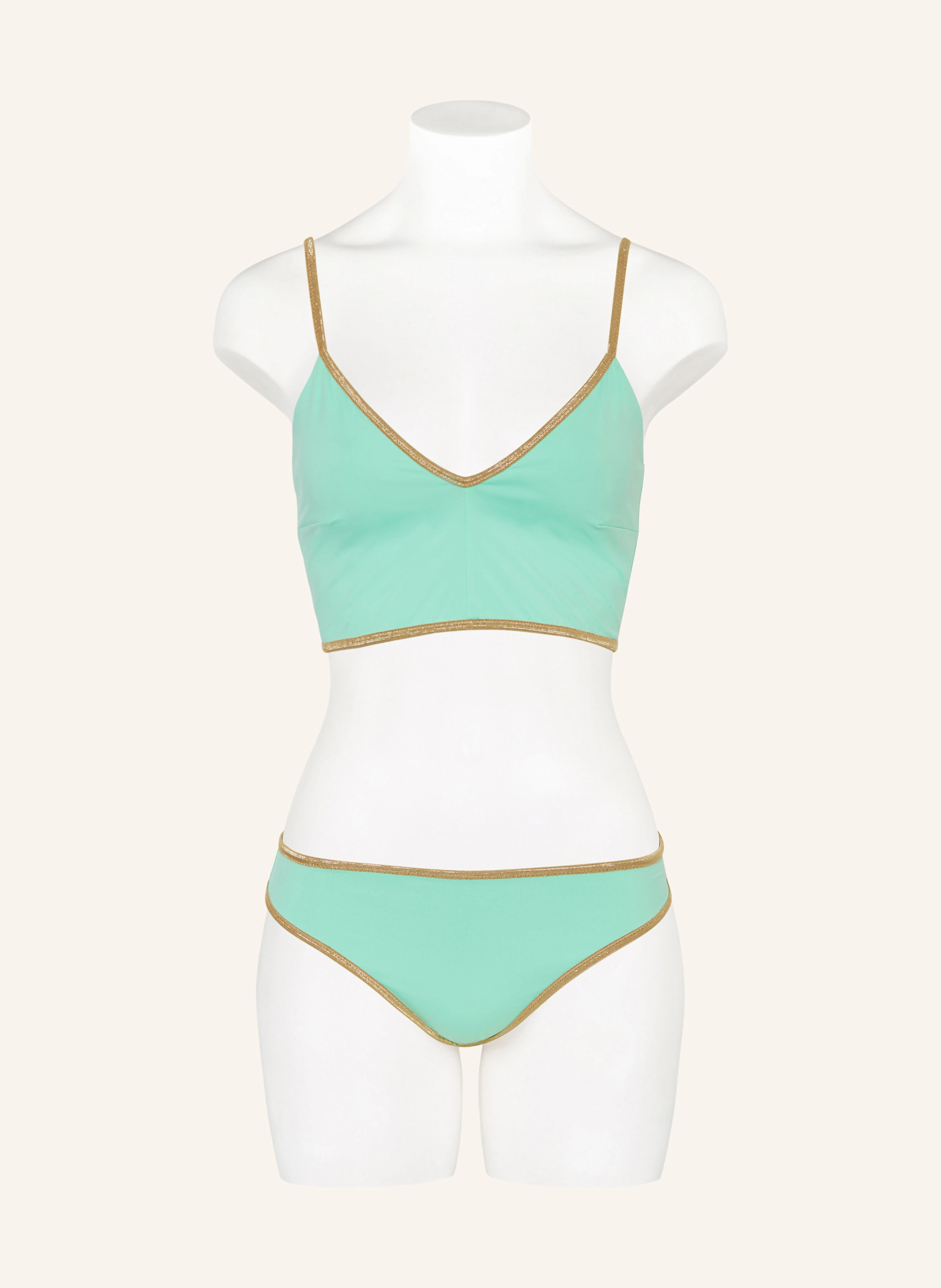 MYMARINI Bustier-Bikini-Top VACATION TOP SHINE zum Wenden mit UV-Schutz 50+
