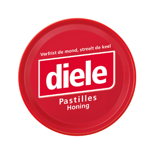 Diele Pastilles Rood Honing 75GR