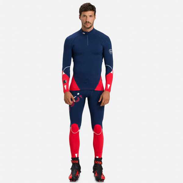 T-shirt ski de fond ROSSIGNOL INFINI COMPRESSION RACE TOP DARK NAVY