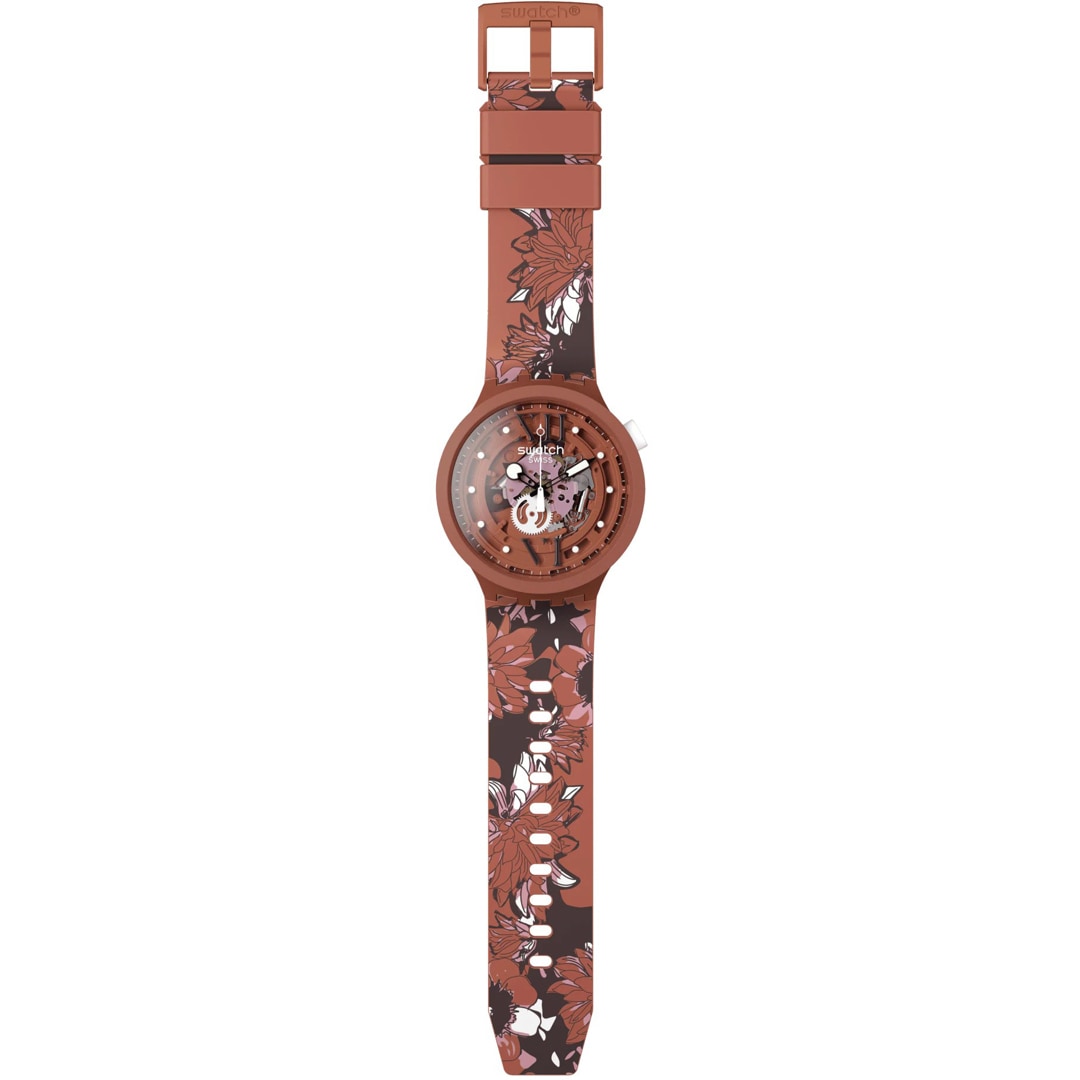 Swatch Big Bold Biosourced Camoflower Cotton
