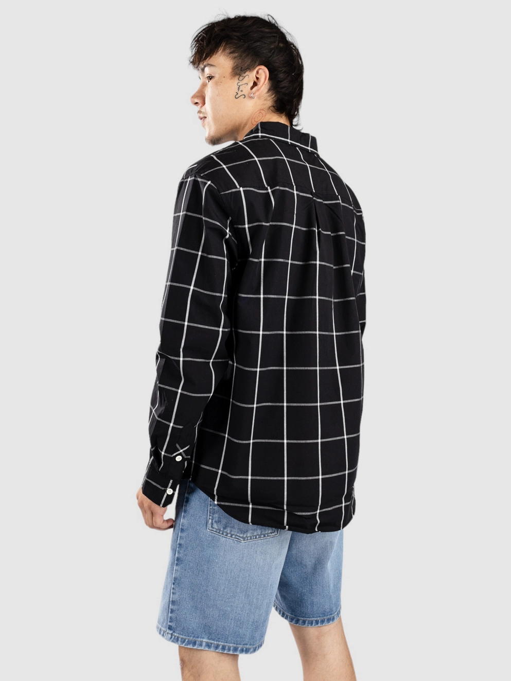 Monet Skateboards Grip Woven Shirt black